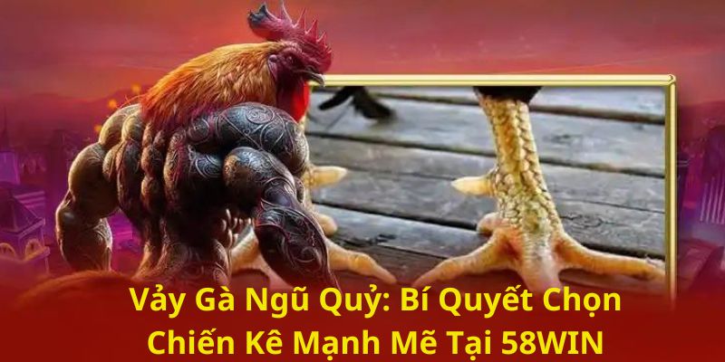 vảy gà ngũ quỷ